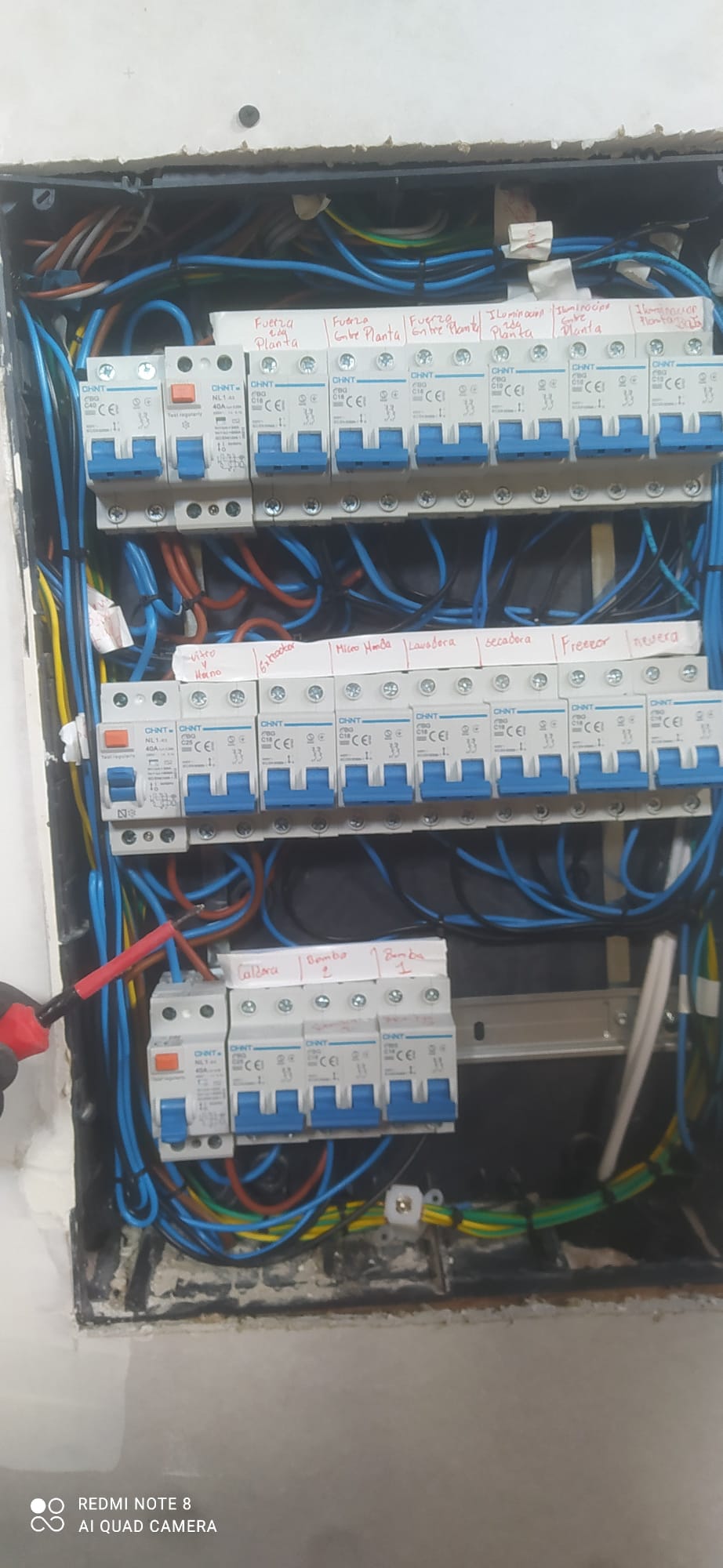 Reparacion de cuadro electrico